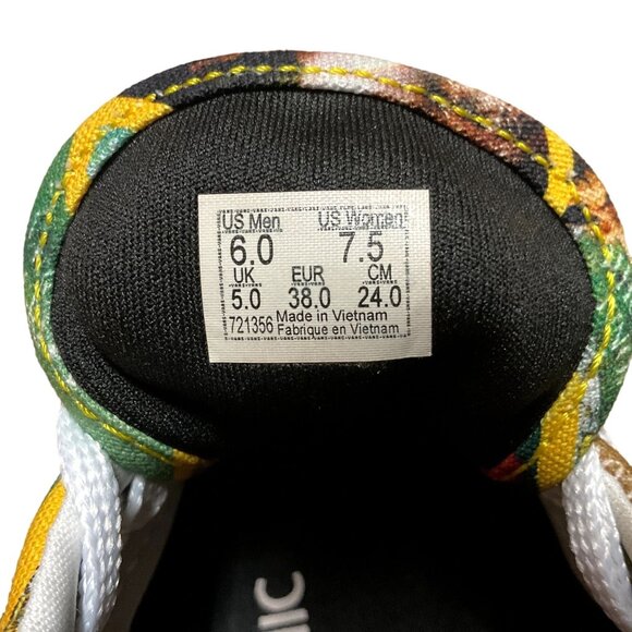 VANS NATIONAL GEOGRAPHIC SHOES SZ 7.5 LOW TOP AUTHENTICS RARE NEW LACES WOMENS - Picture 6 of 7